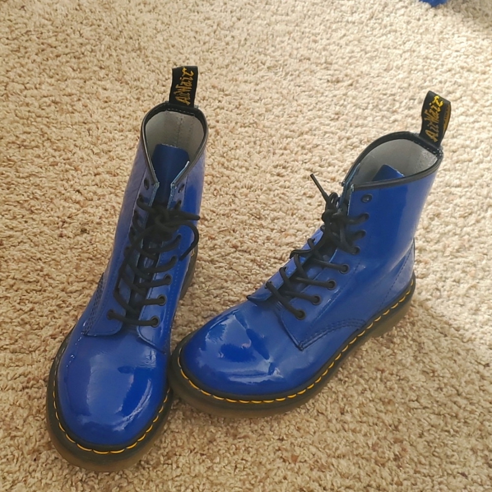Blue Dr. Martens Size 9 Women's